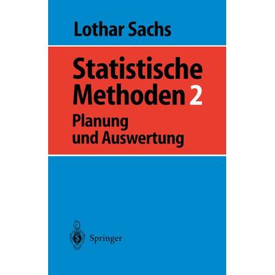 Statistische Methoden 2, Taschenbuch von Lothar Sachs, Springer Berlin, 978-3-540-52025-2