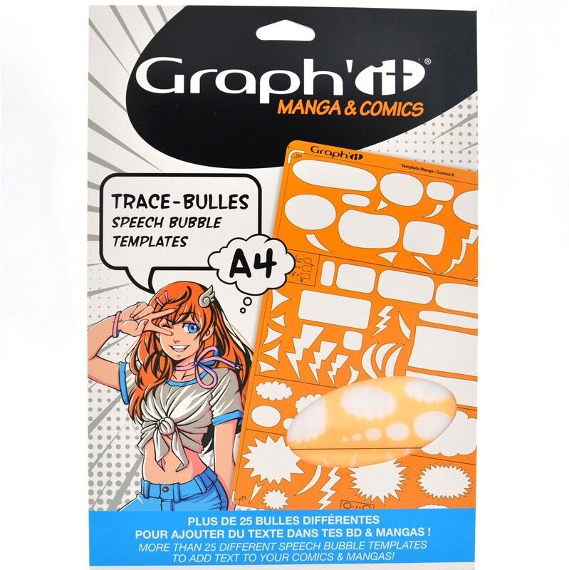 GRAPH'IT Trace Bulle Comics Manga A