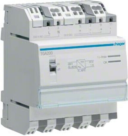 Hager Alimentation 24VDC TGA200 (TGA200)