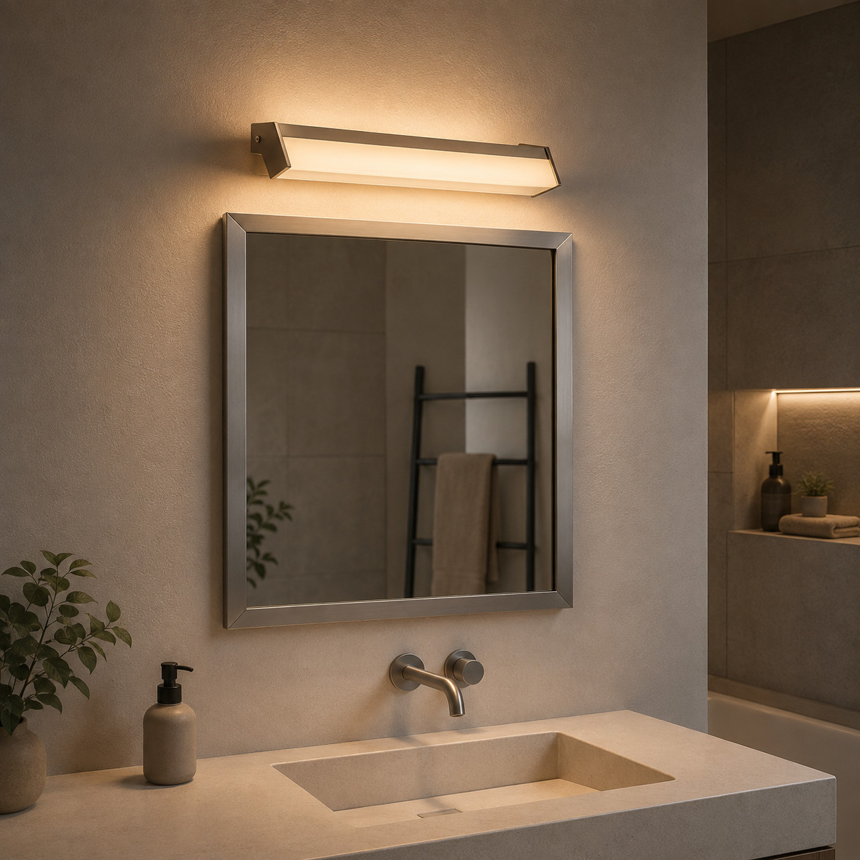 Artdelight Wandlamp Mirror BL MIRROR 1-88 SC - Zilver