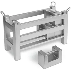 Kern, Feinwaage, Gewichtskorb 50kg M1 für 9x Block - Gesamtgewicht 500kg