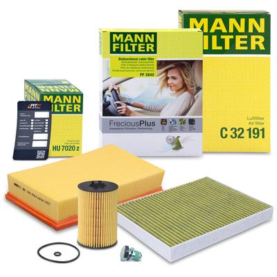 Mann-filter Inspektionspaket Set A [Hersteller-Nr. 41109403] für VW