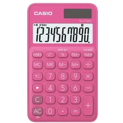 CASIO Taschenrechner »SL-310UC« rot, 7x0.8x11.8 cm