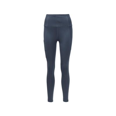 Leggings GOLDNER "Figurformende Leggings mit Shaping-Effekt", Damen, Gr. 44, N-Gr, blau (marine), Obermaterial: 90% Polyester PES. 10% Elasthan EL., normal, Hosen Leggings, Shaping-Effekt