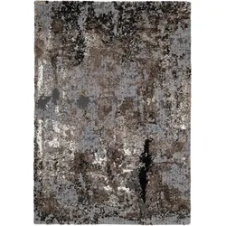 Webteppich Timeline Quantum Braun/Beige ca. 65x130cm