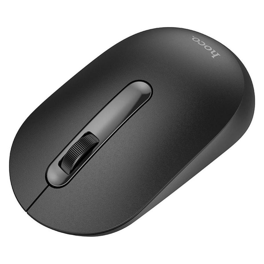 Digitus Hoco - Wireless Mouse Platinum (GM14) - 2.4G, 1200 DPI, 3D Button - Black (Kabellos) (48050755)