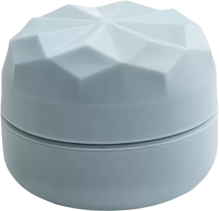 INF Tragbares 20-ml-Reisekosmetikglas aus Silikon Blau