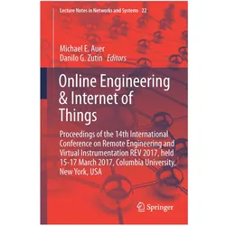 Online Engineering & Internet of Things, Fachbücher von Michael E Auer, Danilo G. Zutin