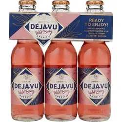 Déjà-Vu Wild Berry Aperitif 10% Vol. 600ml 3er Pack