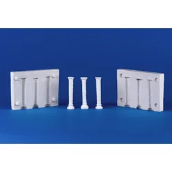 Silikonform 3 Säulen, D.: 9mm, H.: 71mm