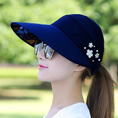 Sommer-Sonnenhut für Damen, Outdoor-Reisen, Sonnenschutz, Sonnenhut, faltbarer Anti-Ultraviolett-Sonnenhut