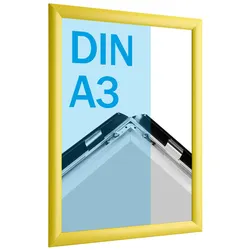 SPRINTIS Klapprahmen DIN A3, gelb