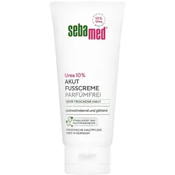 SEBAMED Akut Fußcreme Urea 10% parfümfrei 100 ml