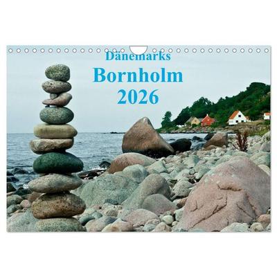Dänemarks Bornholm 2026 (Wandkalender 2026 DIN A4 quer), CALVENDO Monatskalender