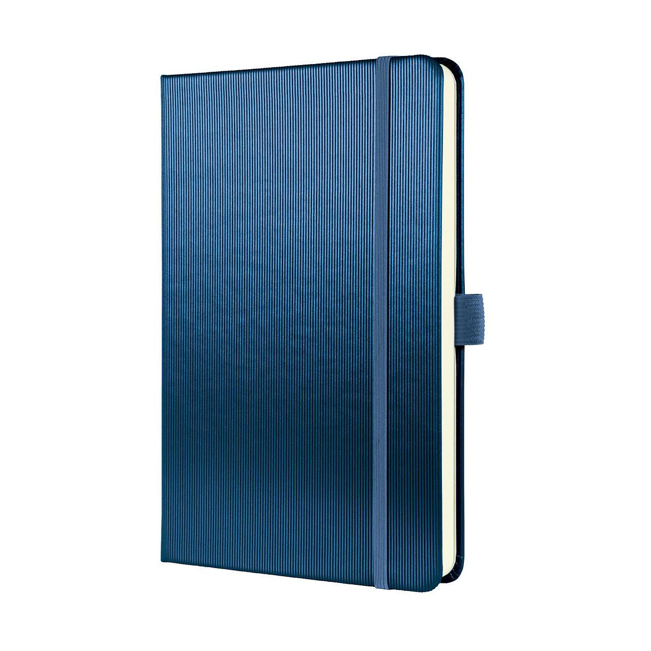 SIGEL Notizbuch CONCEPTUM A5 kariert, blue metallic Hardcover 194 Seiten