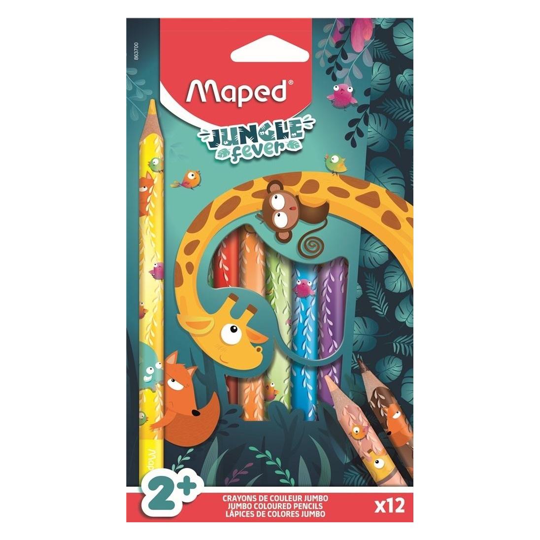 Maped Farbstiftetui 12ST mehrfarbig (12x) (863700)