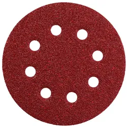 Metabo Haftschleifblätter Sortiment, Holz+Metall 8 Löcher 125 mm Serie professional, für Exzentersch - 631583000