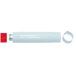 Teleskopverlängerung turboTEC Luft-/Abgasführ., Aluminium, 60/100, 0,5-0,8 m
