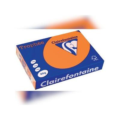 Clairefontaine Kopierpapier 1878C A4 80g mandarine 500Bl.