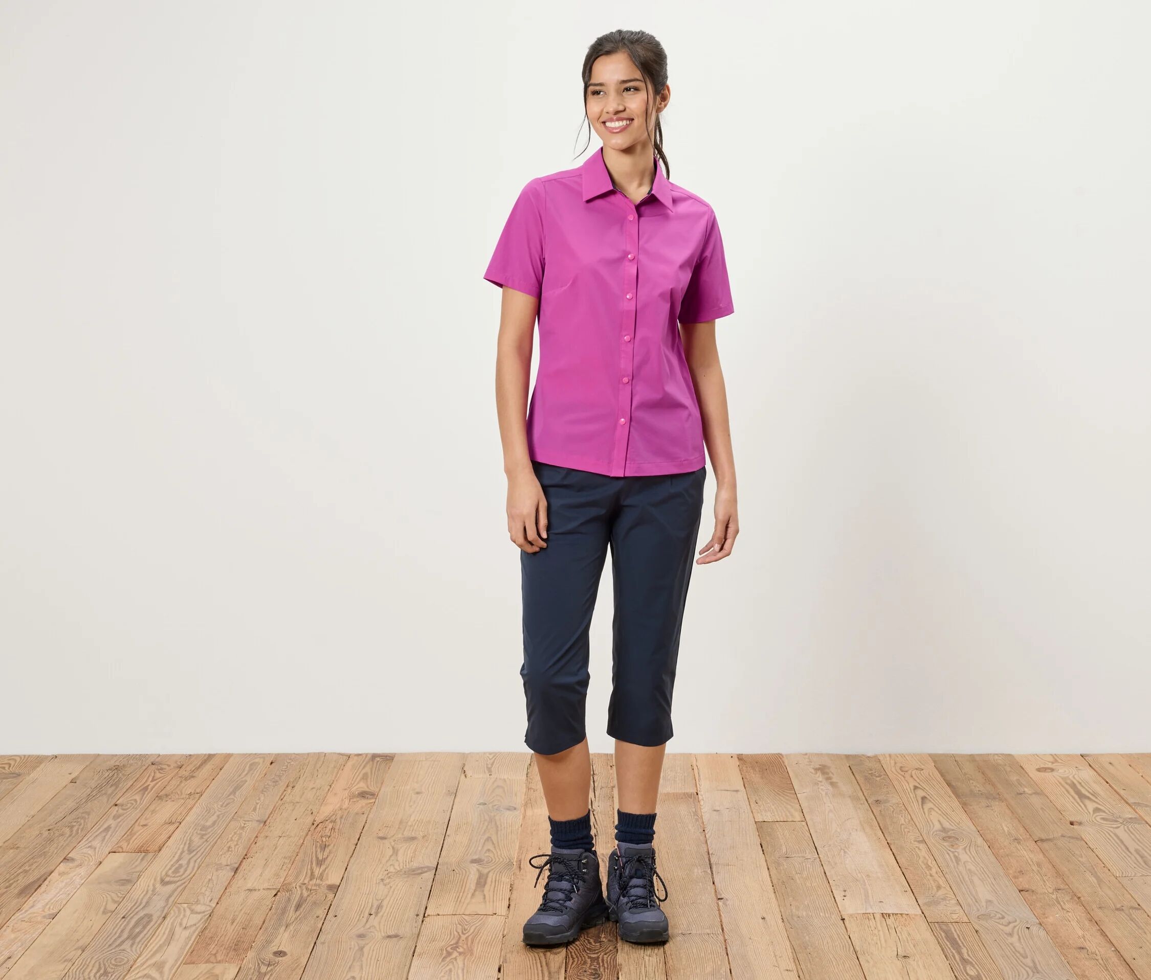 Tchibo - Outdoorbluse - Damen - Gr. 36 - pink