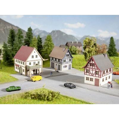NOCH 44310 Z Dorf-Set 3tlg