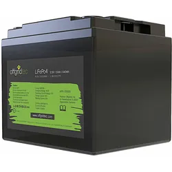 Offgridtec LiFePo4 Akku 12/50 12,8V 50Ah BMS integriert 640Wh - 0% MwSt. (gemäß§12 Abs.3 UstG**)