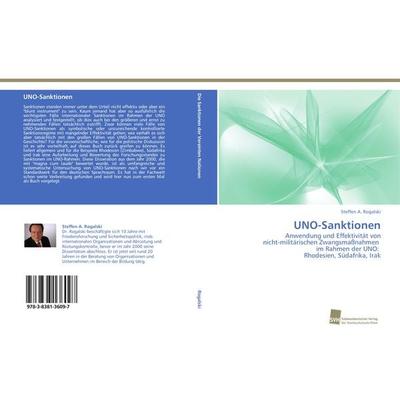 UNO-Sanktionen, Taschenbuch von Steffen A. Rogalski, Südwestdeutscher Verlag für Hochschulschriften, 978-3-8381-3609-7