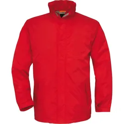 B&C Herren Jacke Ocean Shore mit Thermofutter Windbreaker JU824 red S