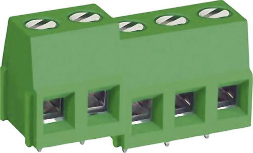 DECA 1188445 Schraubklemmblock 3.30mm² Polzahl 3 Grün