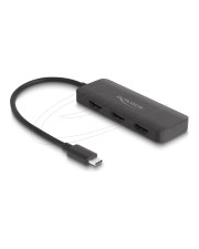 Delock USB Type-C Splitter DP Alt Mode zu 3 x HDMI MST 4K 60 Hz (88040)