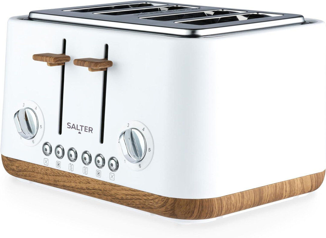 Salter 4 Slice Toronto Toaster White 4 - Slice