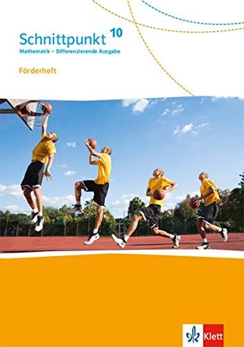 Schnittpunkt Mathematik 10. Differenzierende Ausgabe: Förderheft mit Lösungsheft Klasse 10 (Schnittpunkt Mathematik. Differenzierende Ausgabe ab 2017) - Preis vom 10.10.2026 11:48:34 h