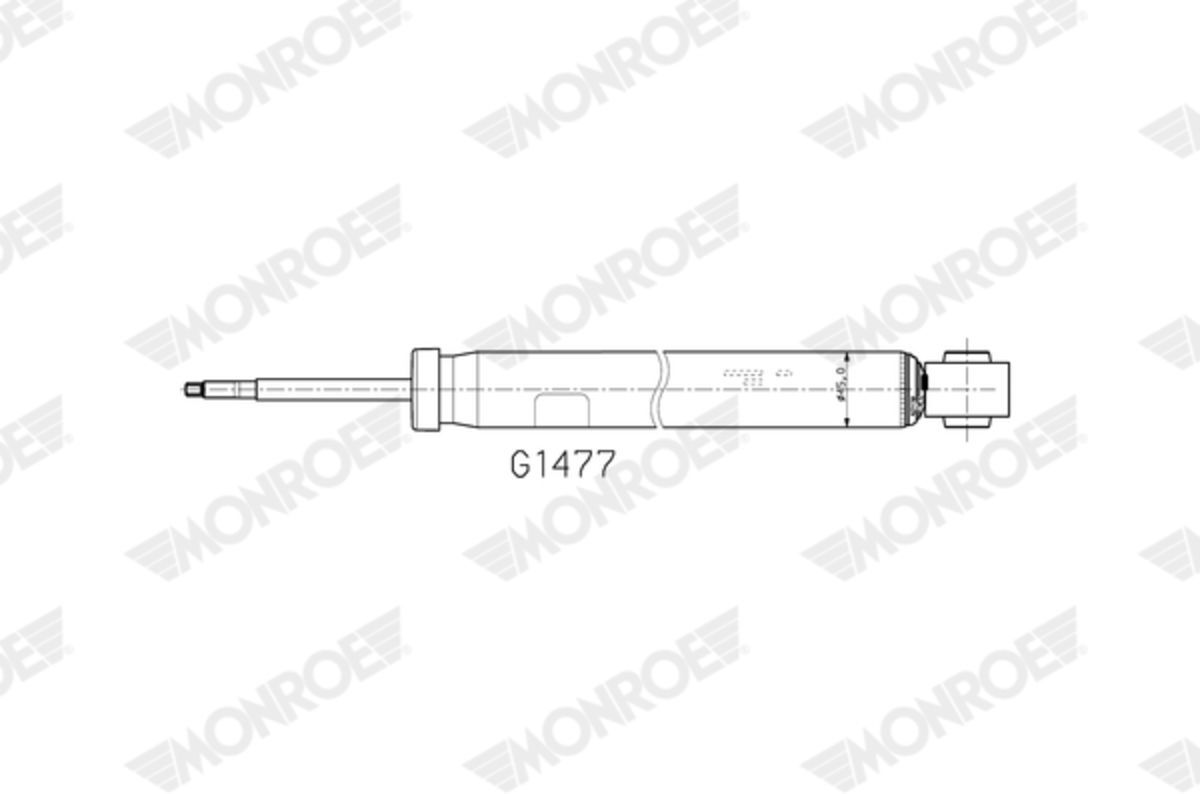 Stoßdämpfer MONROE ORIGINAL (Gas Technology) MONROE G1477