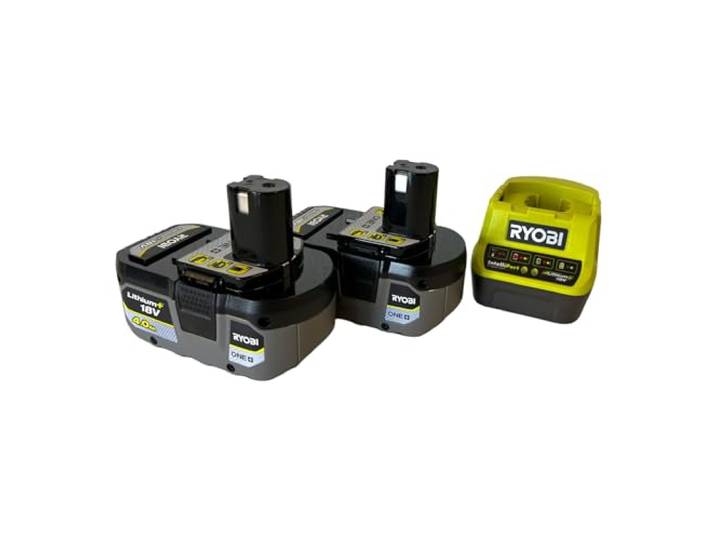 Ryobi RC18120-240X Kit accu RB1840X oplader 18 V ONE+ 2 x 4,0 Ah