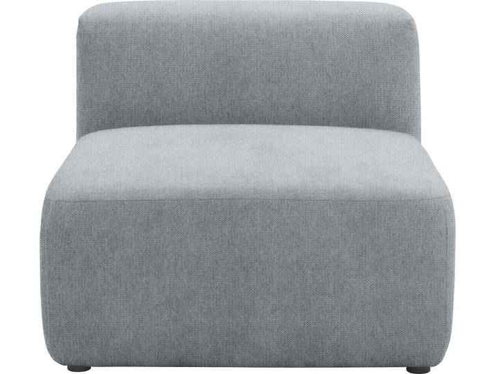 Sofaelement HOME AFFAIRE Utvik , grau, B:85cm H:69cm T:108cm, 95% Polyester, 5% Nylon, Polsterelemente, Sofaelement, als Modul oder separat verwendbar
