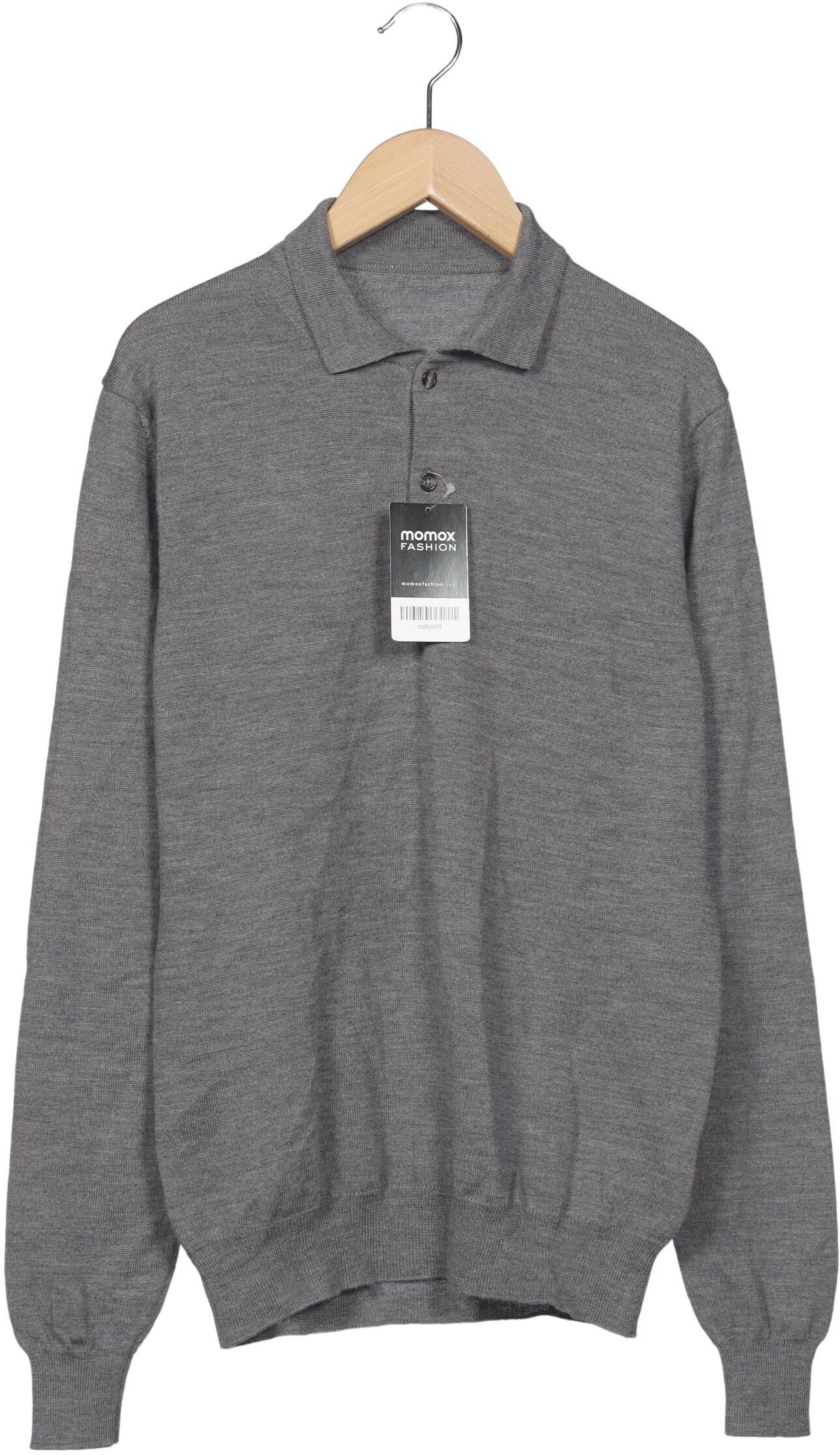 Octobre Editions Herren Pullover, Grau, Gr. S, Merino - Second Hand