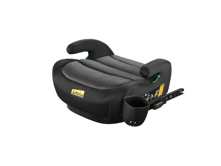 Siège rehausseur portable Jovikids OHHO+ pour enfants de 125 à 150 cm avec porte-gobelet, siège auto de voyage
