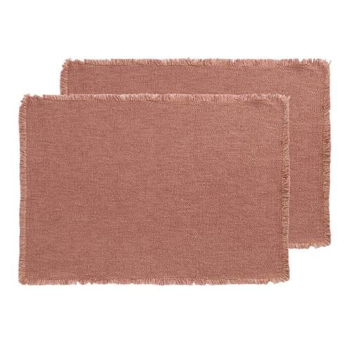 NOUS Living Juno placemat set van 2 - koper