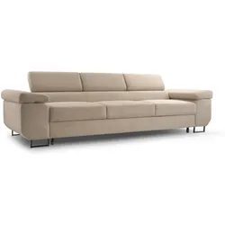 3-SITZERSOFA mit Schlaffunktion Navio cappuccino