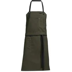 Latzschürze Raw 90 x 84 cm "30360" - olive