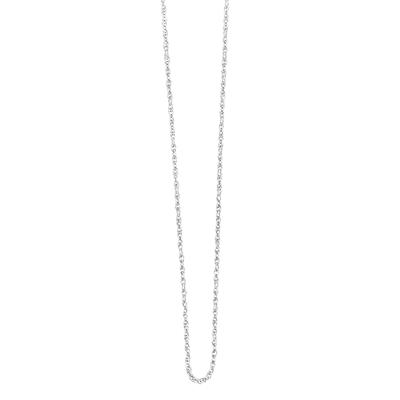 Kette ohne Anhänger ADELIA´S "Halskette – Kordelkette aus Edelstahl" Gr. 70, silber, Halsketten, Damen, 70, Edelstahl, Ein Geschenk, das Freude macht