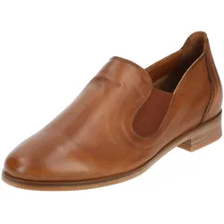 Slipper EVERYBODY "Everybody Halbschuhe Leder", Damen, Gr. 37, terra, Leder, Schuhe Slipper