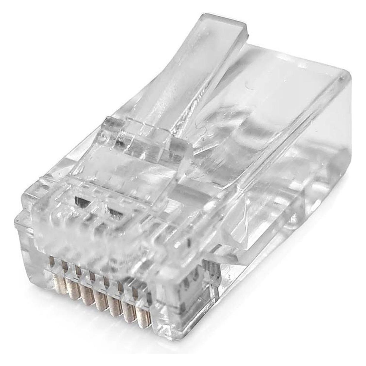 Nedis RJ45-Connector UTP CAT6 Gold Plated 10PCs Transparant Box (CCGB89308TP)
