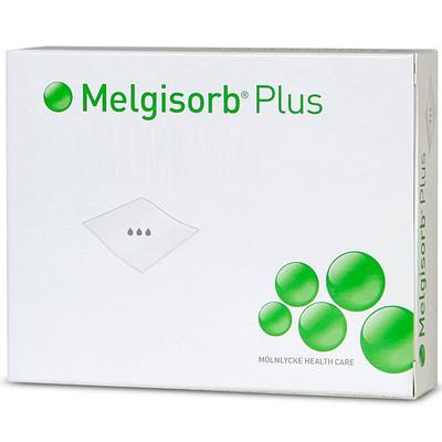 Melgisorb Plus Alginat Verband 10x10 cm steril 10 St