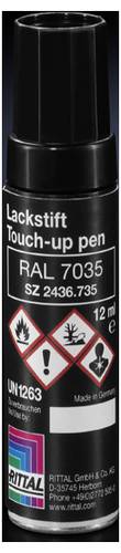 Rittal SZ 2436.735 Lack Stift Lichtgrau (RAL 7035) 12ml