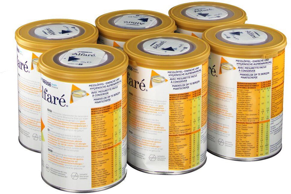 Nestle Alfare Pulver 6x400 g