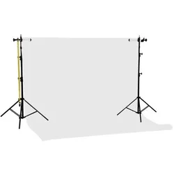 Falcon Eyes Professionelles Hintergrundsystem SPK-1A (275 cm, 290 cm), Hintergrundsystem, Weiss