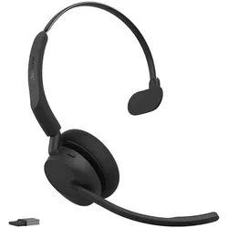 Jabra Evolve3 45 UC Mono Headset On-Ear schwarz