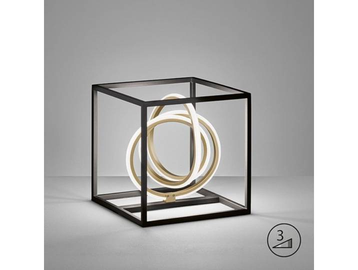 Lampe de table noir led dimmable
