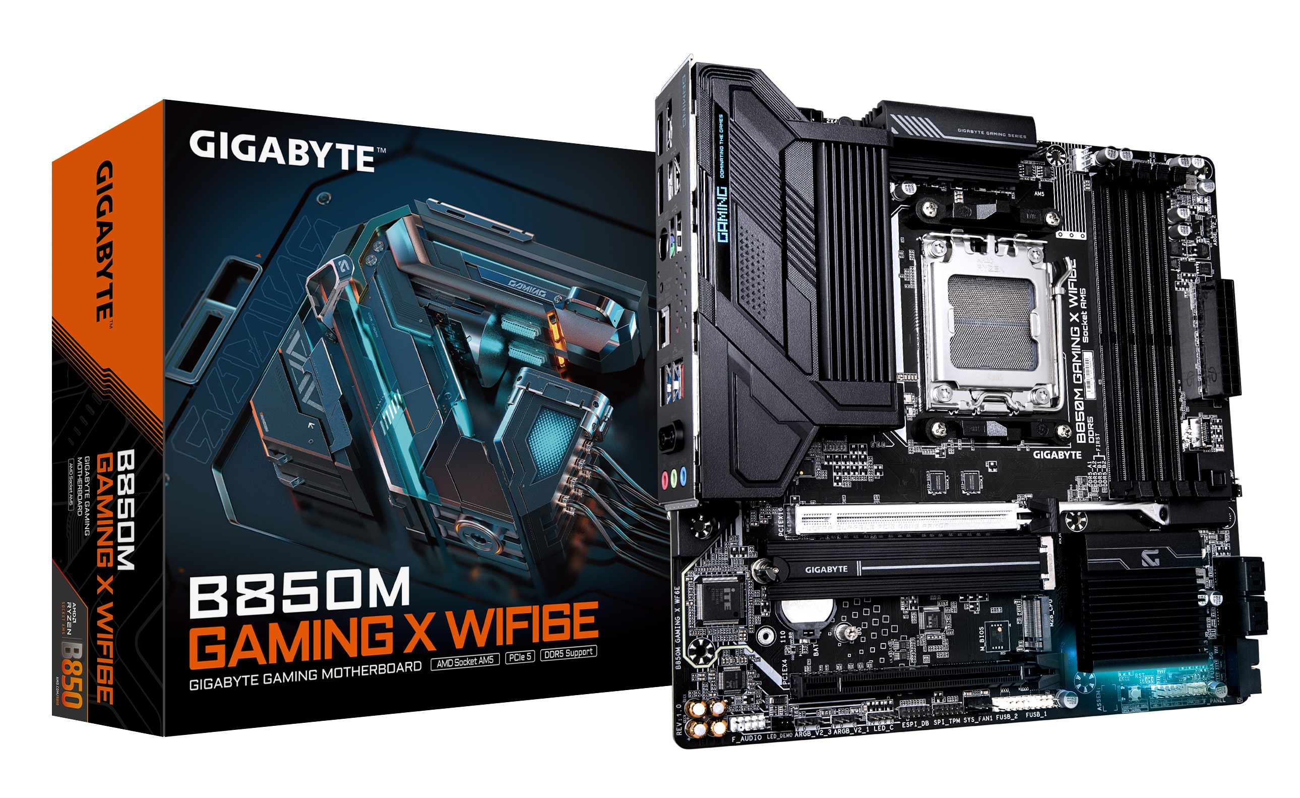GIGABYTE B850M GAMING X mATX Mainboard - Sockel AM5